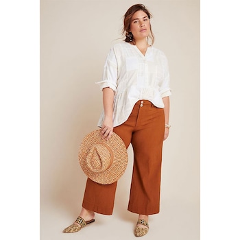Take a Stance in These Wide Leg Pants